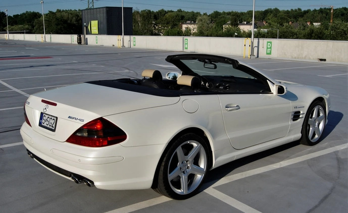 Mercedes-Benz SL cena 206999 przebieg: 69980, rok produkcji 2005 z Katowice małe 497